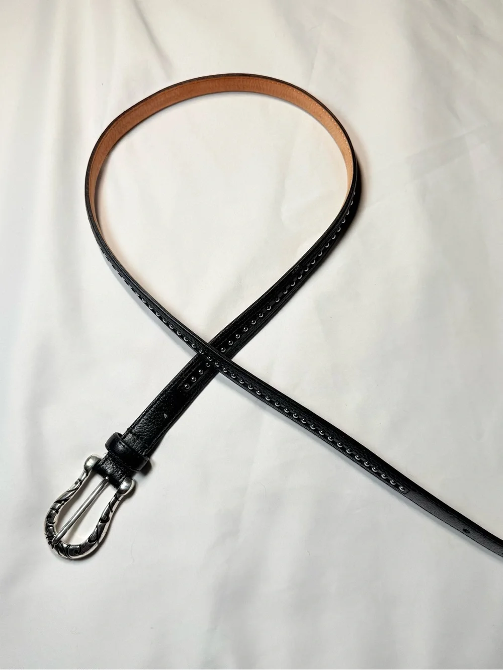 Brighton scroll buckle